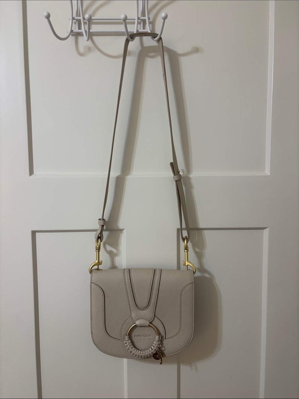 See by Chloe Tan Leather Crossbody Bag
